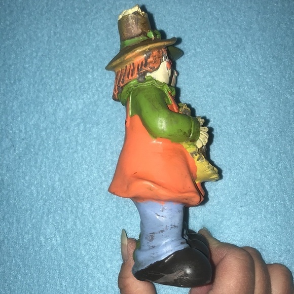 Scarecrow welcome figurine made of resin - Picture 4 of 7